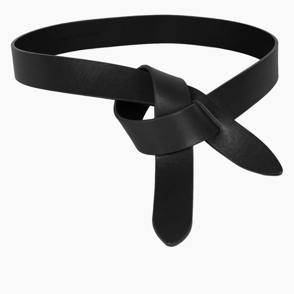 Isabel Marant, Lecce Leather Wrap Belt, Width, 1.25" - Picture 6 of 9